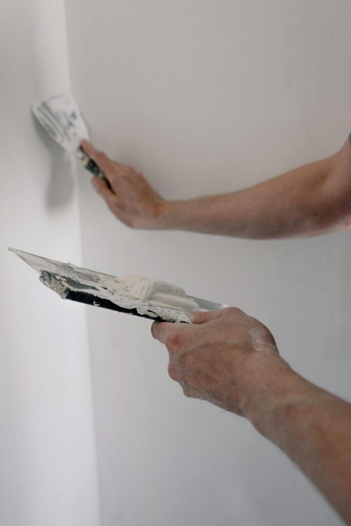 plastering work